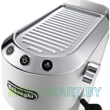 Рожковая помповая кофеварка DeLonghi Dedica EC 685.W картинка 3